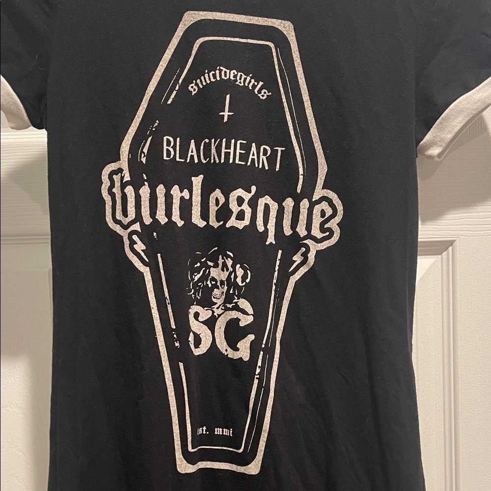 Official Suicide Girls Blackheart Burlesque Graphic T-Shirt Dress - Picture 2 of 5
